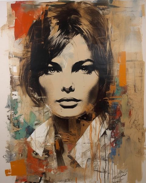 Moderne collage met een vleugje vintage van Studio Allee