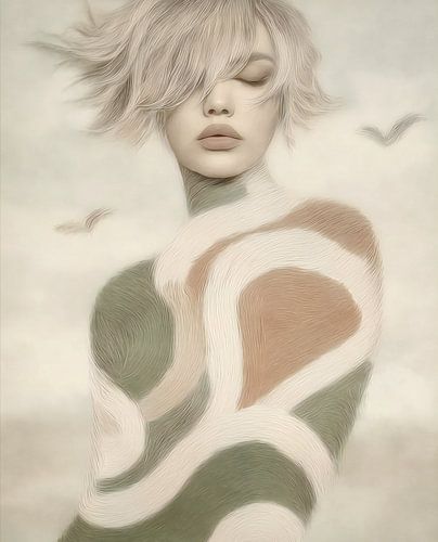 Beach Time II by Jacky