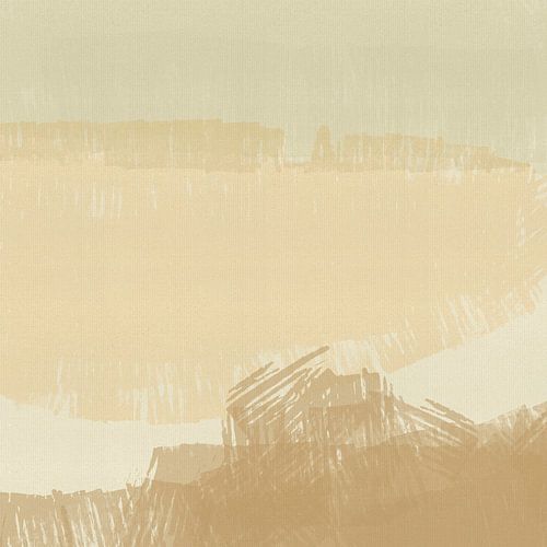 Paysage abstrait moderne « Horizon » n° 009 sur Dina Dankers