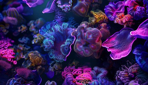 Panorama du corail sur TheXclusive Art