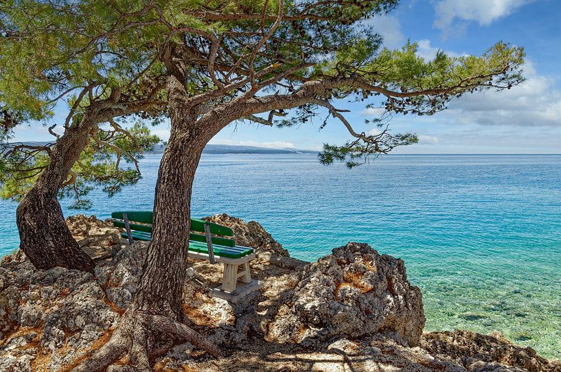 Brela,Makarska Riviera,Croatia by Peter Eckert