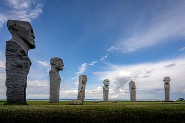 Sculpture group Dodekalitten, Denmark by Cor Tervoort