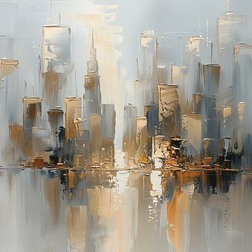 City Abstract by ARTEO Paintings