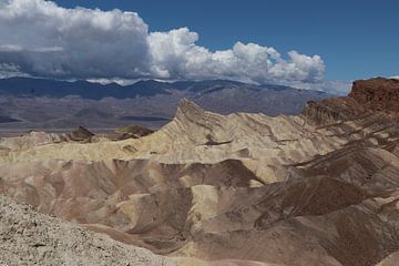 Een uitzicht over Death Valley van Christiane Schulze