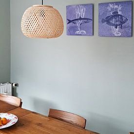 Customer photo: Delft blue sardine by Jadzia Klimkiewicz