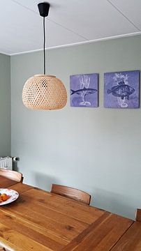 Photo de nos clients: Le poisson bleu de Delft sur Jadzia Klimkiewicz