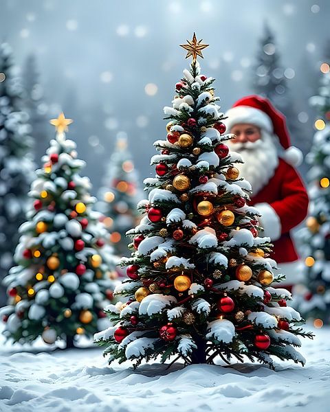 Festlicher Tannenbaum von Jean Pierre