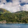 Insel Saint Lucia in der Karibik mit Pitons Bergen. von Voss Fine Art Fotografie