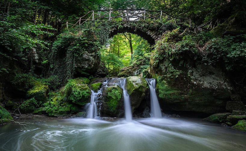 Schiessentümpel waterfall by Harold van den Hurk