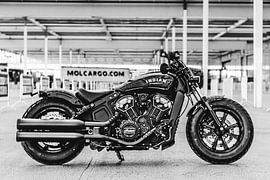 Indian Scout Bobber Black by Westland Op Wielen
