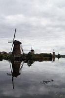 Kinderdijk, Alblasserdam, die Niederlande - Mühlenerbe