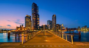 Rotterdam skyline, Netherlands von Henk Meijer Photography