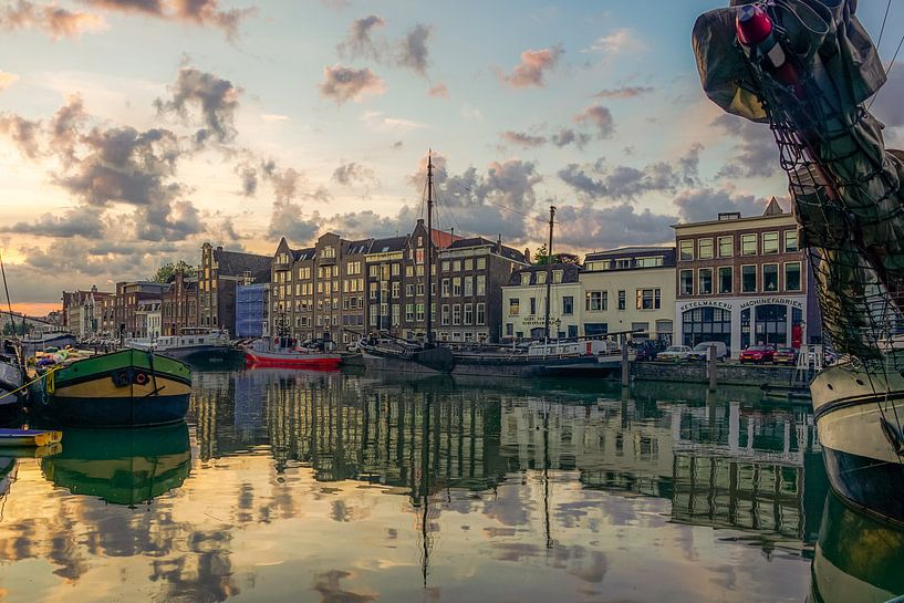 Wolwevershaven in Dordrecht by Dirk van Egmond