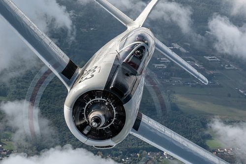 North American T-28B Trojan.