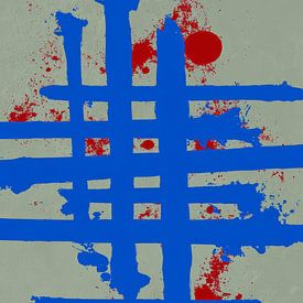 Blue Grid by Christian Ovís