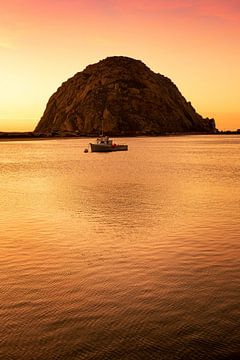 Morro Bay - Morro Rock - Kalifornien von Keesnan Dogger Fotografie