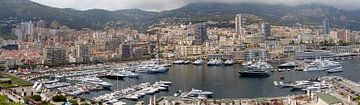Monaco panorama von Carel van der Lippe