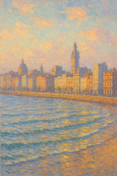 Die Küste von Montevideo - Das Licht des Río de la Plata von Travel Shop