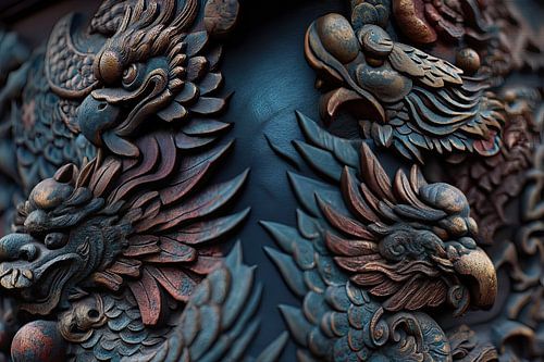 abstract Japanese art