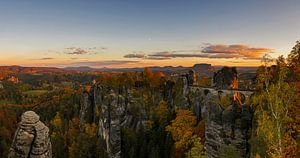 Basteifelsen im Elbsandsteingebirge