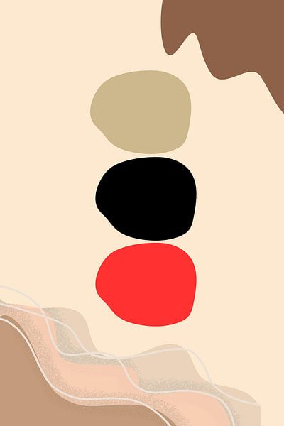 The Three Circles Illustration by ComfortQ