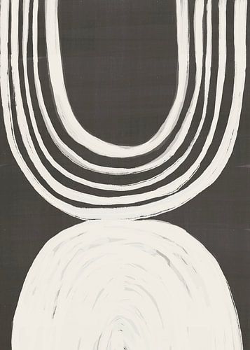 Modern Mid Century #1 | Black