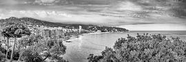 Lloret de Mar schwarz-weiß von Manfred Voss, Schwarz-weiss Fotografie