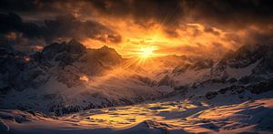 Aufstieg im Morgenglanz