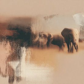 Abstract Savannah sur Studio Allee