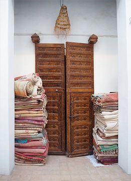 Marokkanische Türen Marrakesch Details Teppiche von raisa haveman