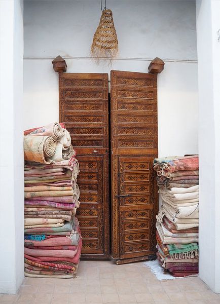 Portes marocaines Marrakesh détails tapis par raisa haveman