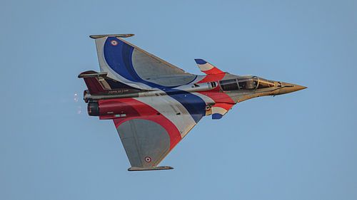 Französisches Rafale Solo Display Team 2024 in Aktion.