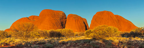 Kata Tjuta bij zonsondergang