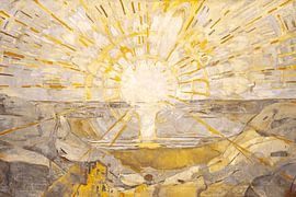 The Sun 1911 - Edvard Munch (modified)