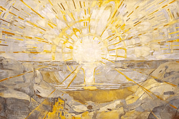 The Sun 1911 - Edvard Munch (modified)
