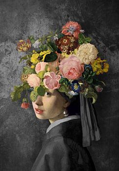 Meisje met de Parel - The Black Concrete Edition