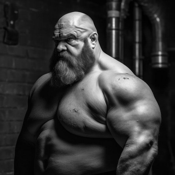 Bulletin de musculation par BEARpictureart