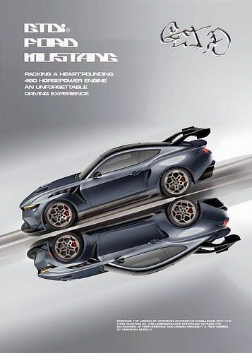 Ford Mustang GTD Poster