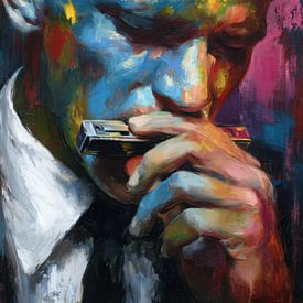 Abstrakte Mundharmonika von TheXclusive Art