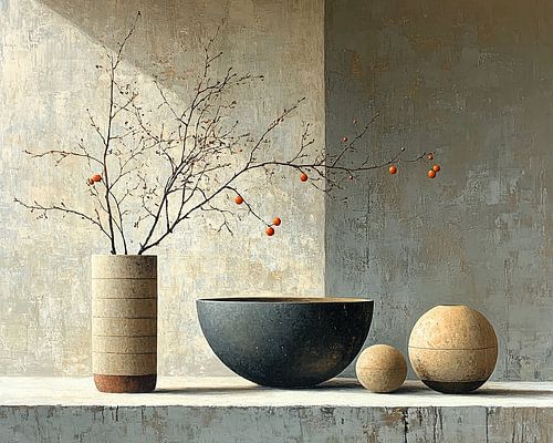 Autumn Still Life Earth tones