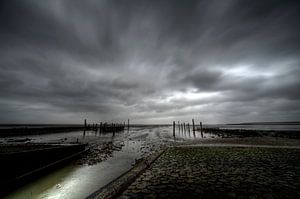 het wad valt droog op texel von jan van de ven