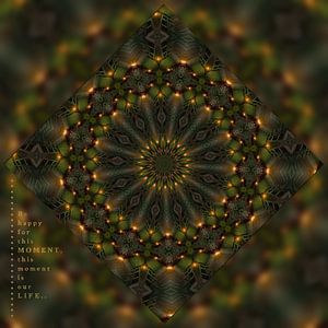 Kaleidoskop mit Text von Carla van Zomeren