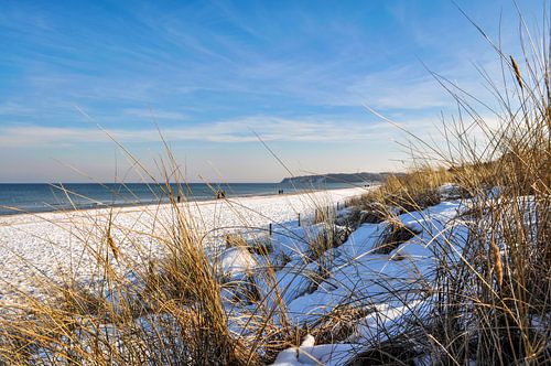 Strand in Baabe op Rügen