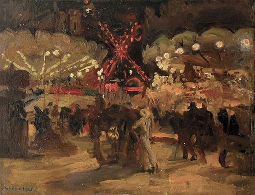 The Moulin Rouge (nighttime), Sousa Lopes