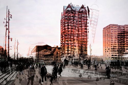 Blaaktoren Rotterdam auf dem Vormarsch.