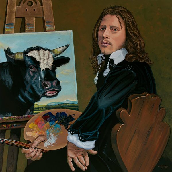 Paulus Potter Painting by Paul Meijering