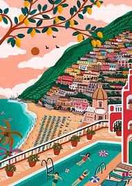 Positano von Nidhi Kachhadiya