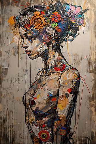 Urban Flowers | Moderne urbane Kunst