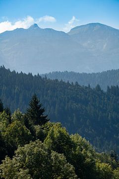 Uitzicht over de Zwitserse Val Müstair