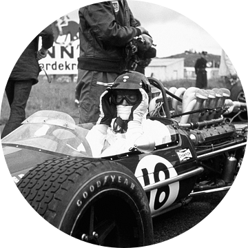 Dan Gurney 1968 Grand Prix Zandvoort van Harry Hadders